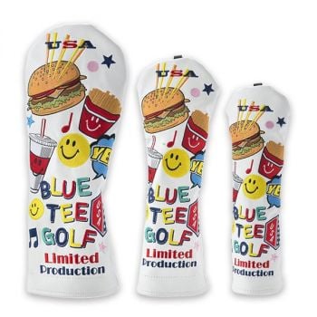 Blue Tee Golf HC-014 Smile Burger Head Cover - Limited Edition